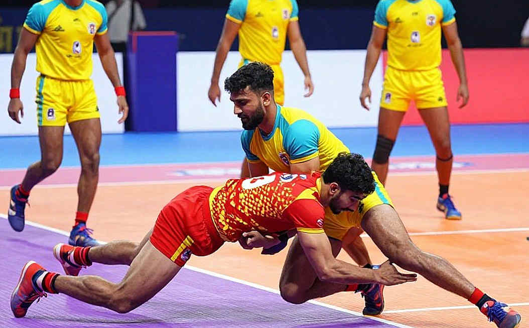 ৮৩-২৭ ছিল স্কোরবোর্ডের সবচেয়ে কম গুরুত্বপূর্ণ সংখ্যা: এশিয়ান গেমস ২০২৬ কাবাডি গ্রুপ পর্ব বাংলাদেশ ও পাকিস্তান দুটোকেই কীভাবে টেবিলের বাইরে ঠেলে দিল ৮৩-২৭ ছিল স্কোরবোর্ডের সবচেয়ে কম গুরুত্বপূর্ণ সংখ্যা: এশিয়ান গেমস ২০২৬ কাবাডি গ্রুপ পর্ব বাংলাদেশ ও পাকিস্তান দুটোকেই কীভাবে টেবিলের বাইরে ঠেলে দিল