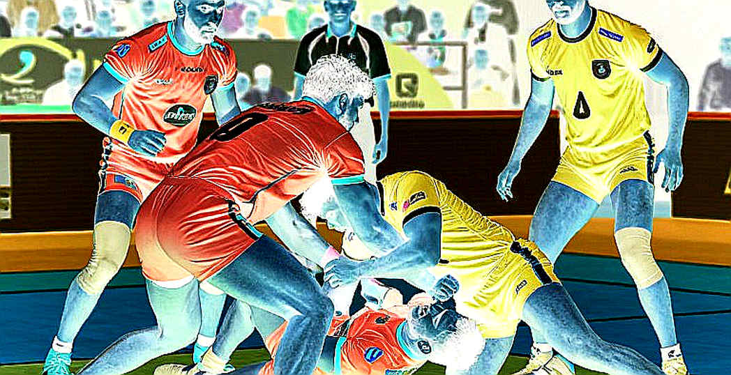 ২৭-২৭ সমান রেইড, তবু ১৪ পয়েন্টে ব্যবধান: আমদাবাদে ভারতের জয়ের আসল হিসাব ডিফেন্সে